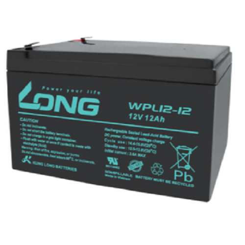 Bình Ắc Quy (VRLA AGM) WPL12-12 Long 12V-12Ah