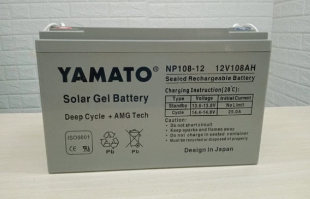 Ắc quy viễn thông Yamato Gel 12V-108Ah NP108-12