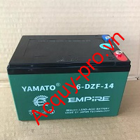Ắc quy xe đạp điện Yamato Empire 6-DZF-14 ( 12V - 14Ah)