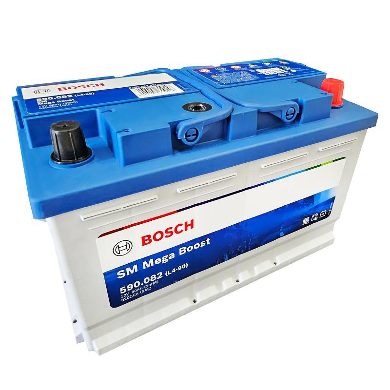 Ắc quy BOSCH Din90 590082 (12V-90Ah)