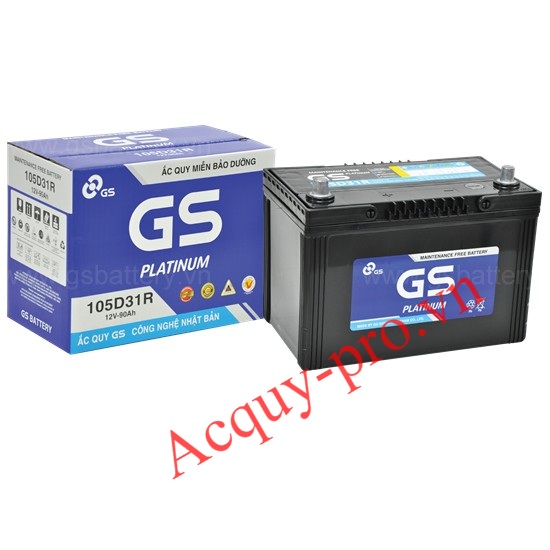 ẮC QUY GS MF 105D31R (12v - 90Ah)