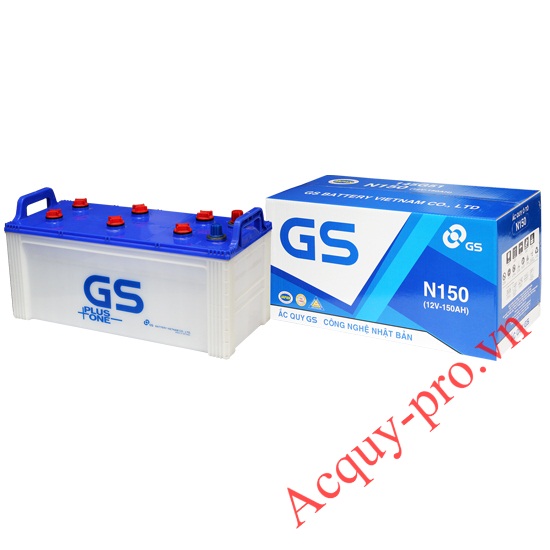 ẮC QUY GS N150 (12v- 150Ah)