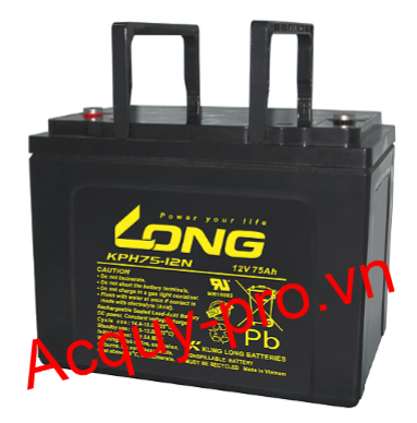 Bình ắc quy Long 12V - 75Ah (KPH75-12U)